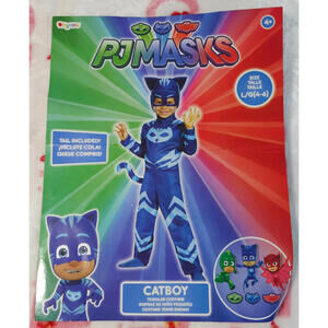 Disguise PJ Masks Catboy Classic Costume Suit Toddler Size L (4-6) Halloween Fun